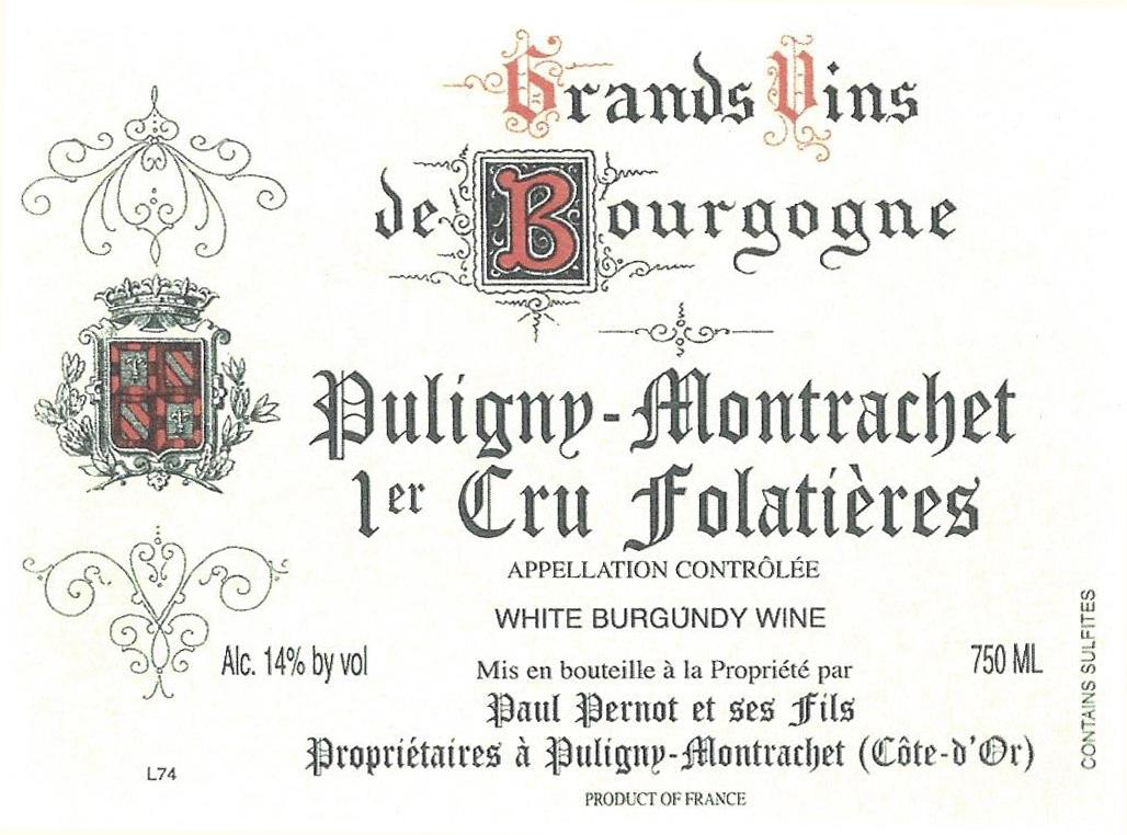 Puligny-Montrachet 1er Cru Folatières
