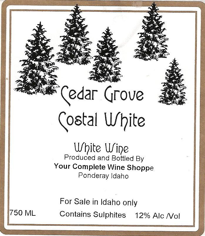 Cedar Grove Costal White