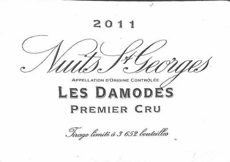 Les Damodes Premier Cru