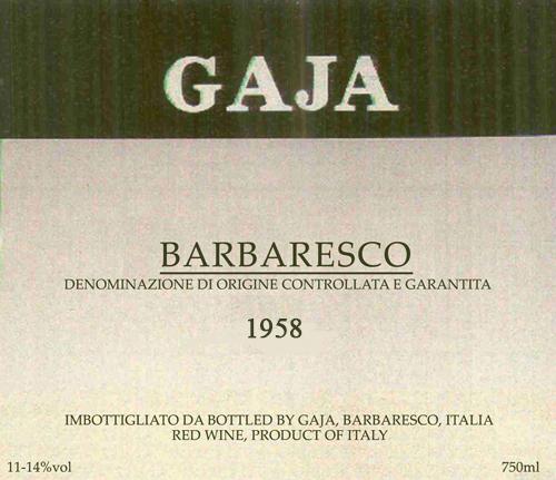 Barbaresco Red Wine