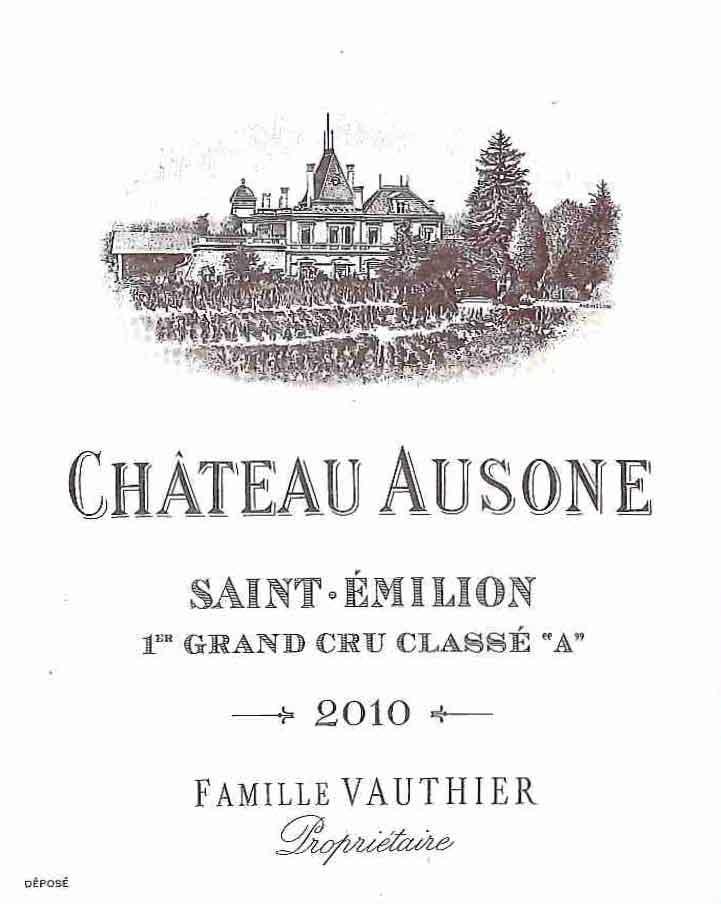 Château Ausone Saint-Émilion 1 Grand Cru Classé
