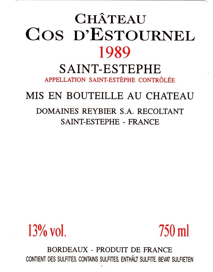 Cos D'estournel