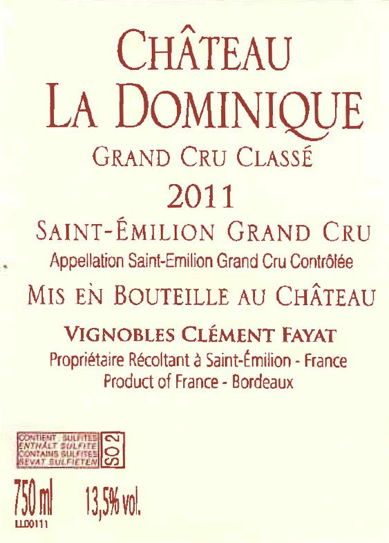Château La Dominique Grand Cru Classé