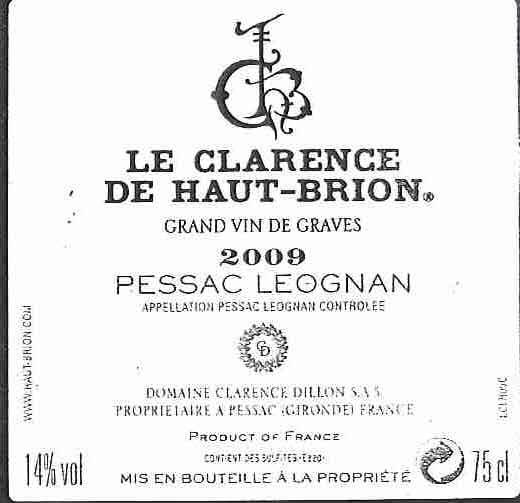 Le Clarence De Haut Brion