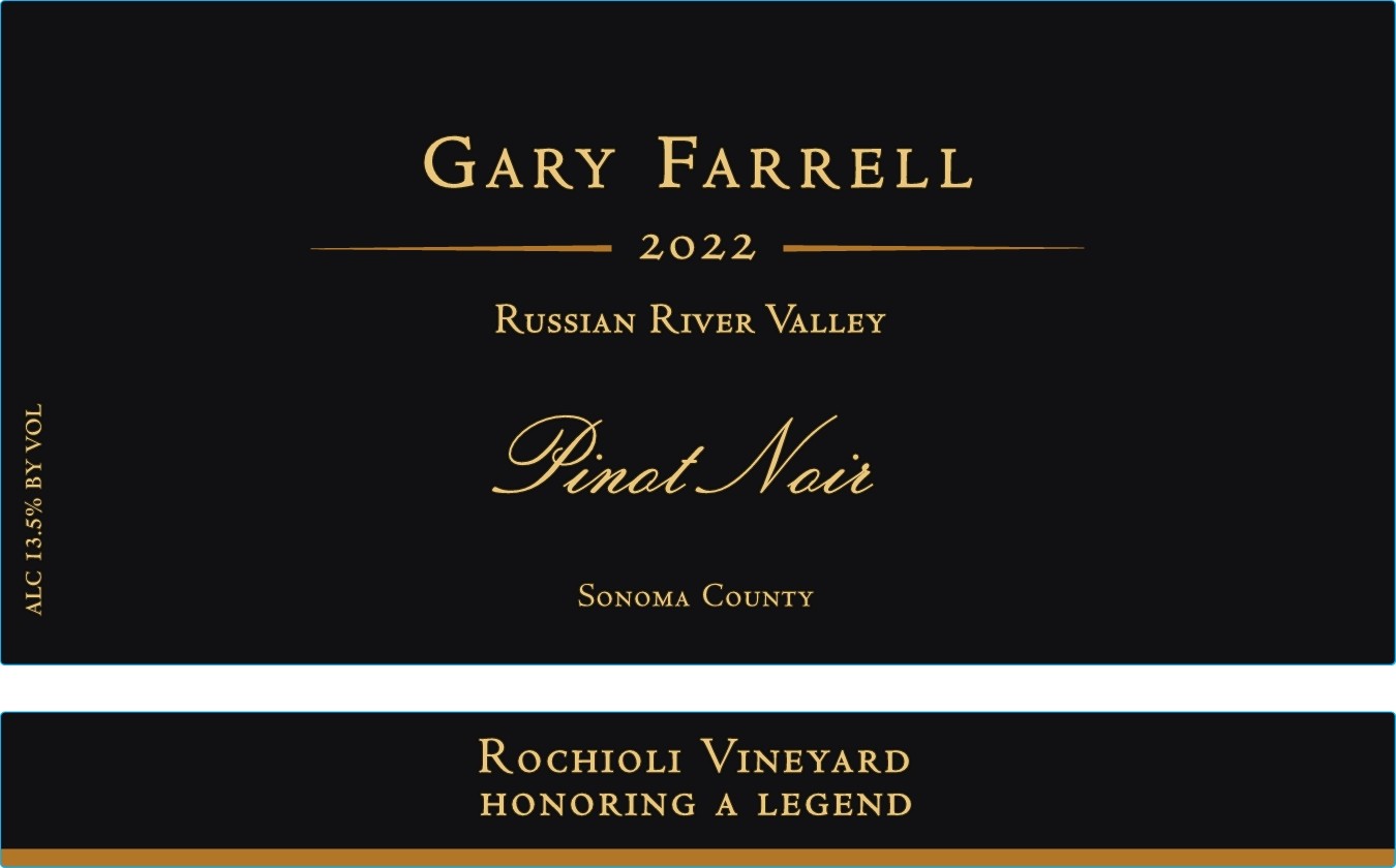 Rochioli Vineyard Honoring A Legend