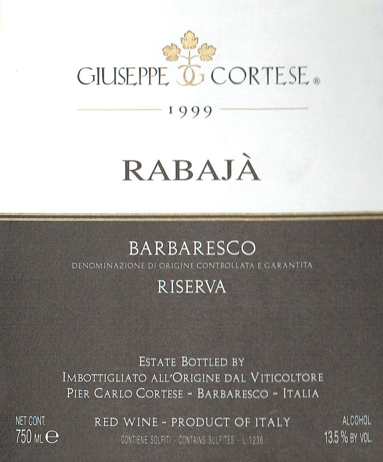 Rabaja Riserva