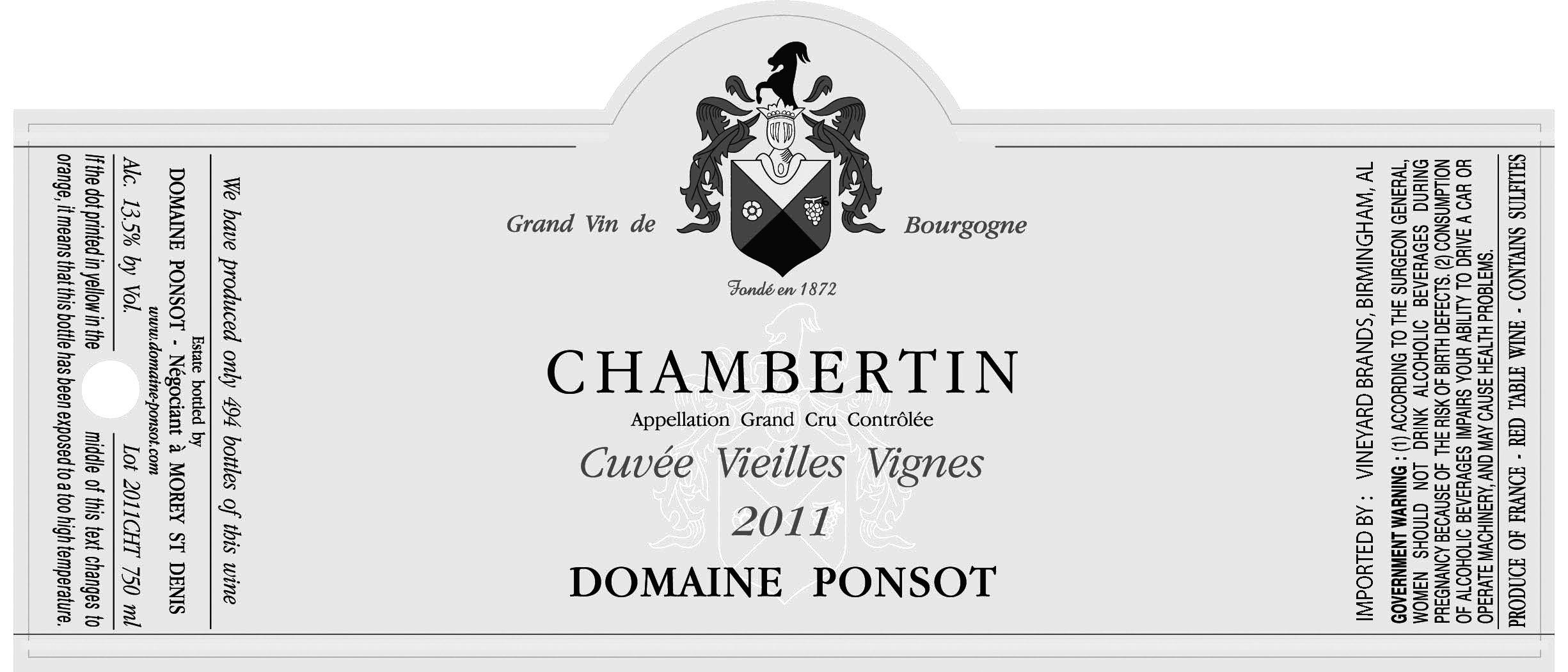 Cuvee Vieilles Vignes