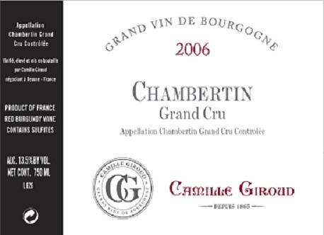 Chambertin Grand Cru