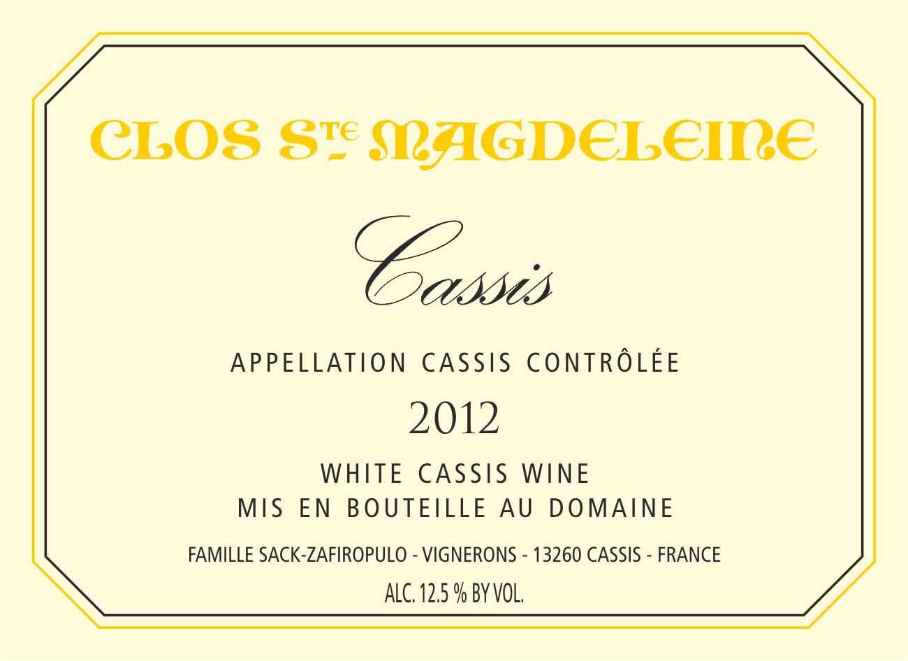 Clos St. Magdeleine