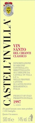 Vin Santo del Chianti Classico