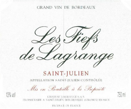 Les Fiefs De Lagrange Red