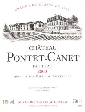Château Pontet - Canet Pauillac