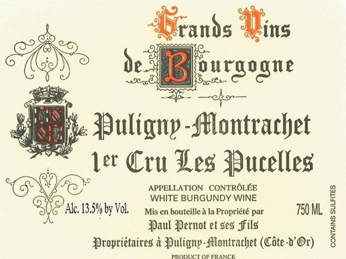 Puligny - Montrachet 1er Cru Les Pucelles