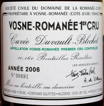 Cuvée Duvault-Blochet