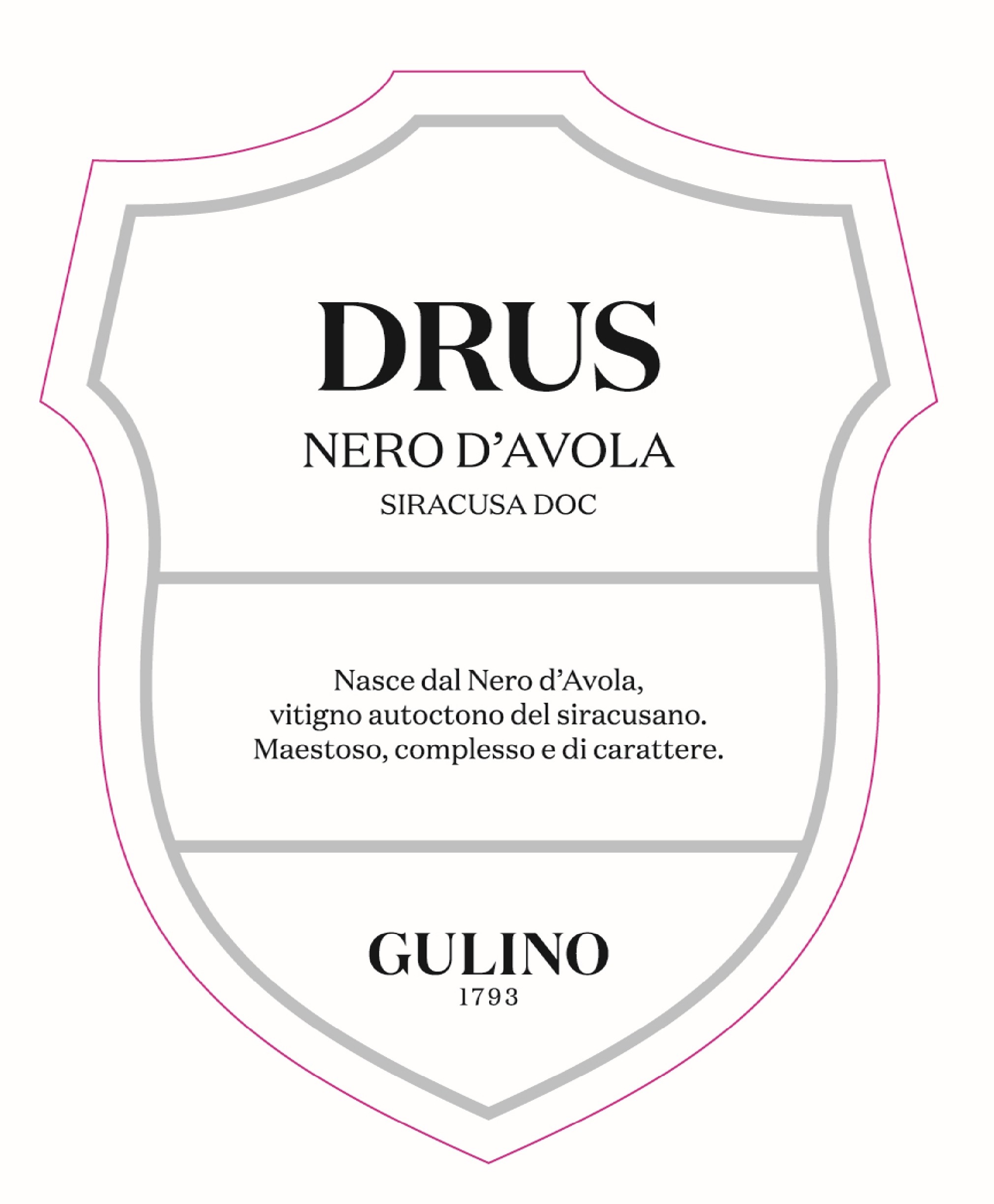 Drus Nero D'avola Siracusa Doc