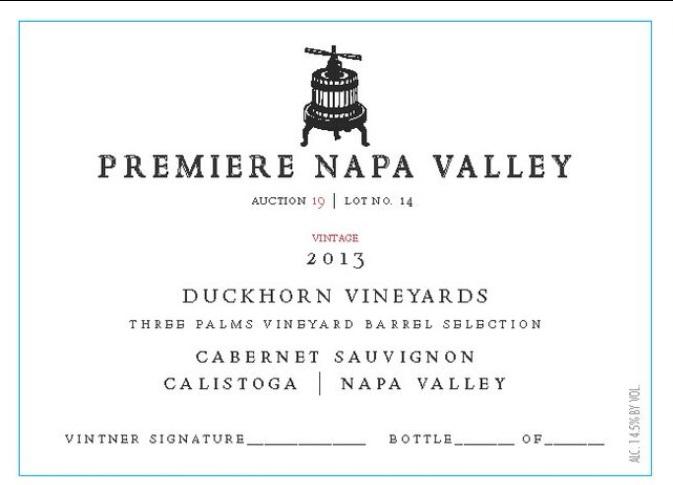 Premiere Napa Valley