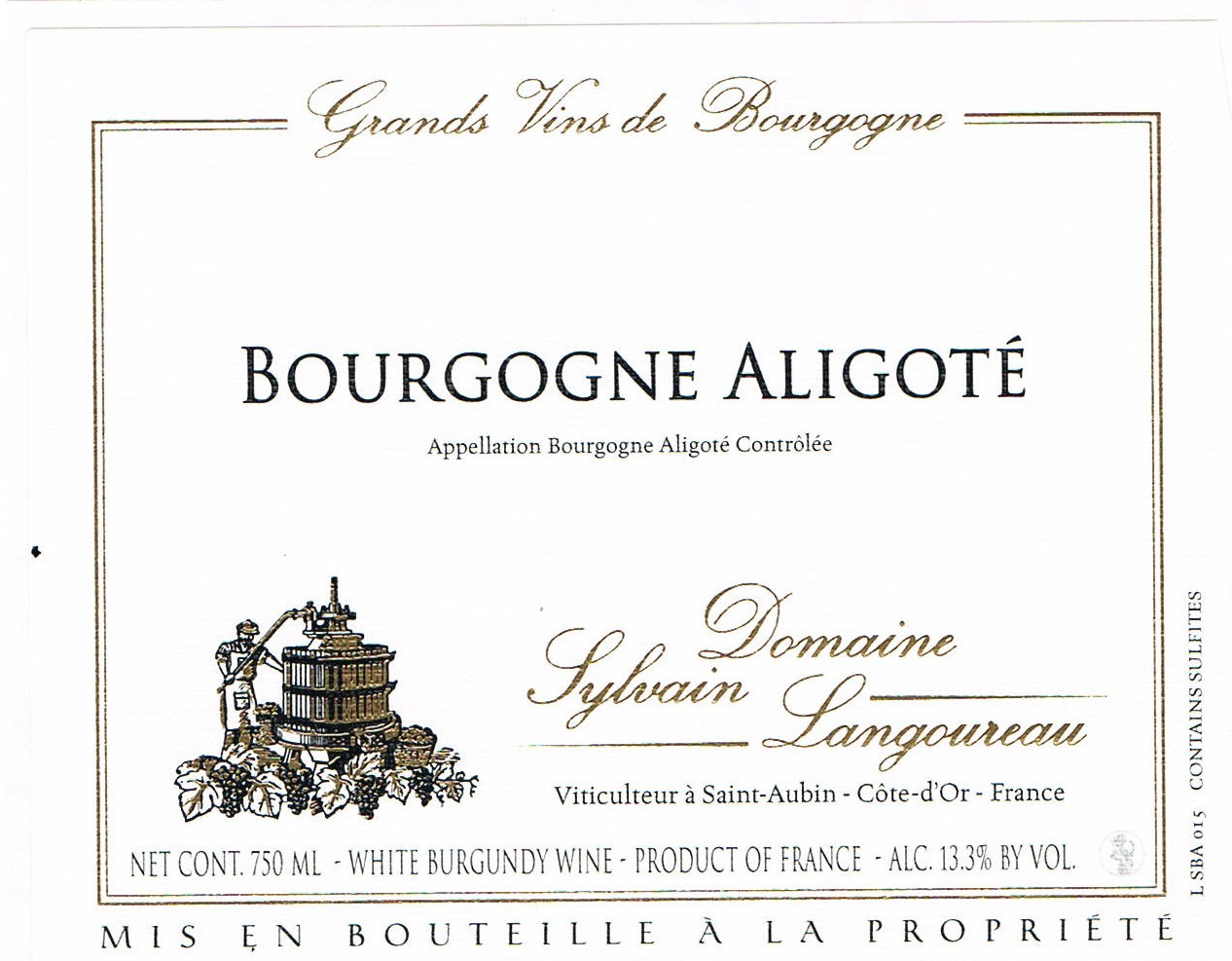 Bourgogne Aligoté