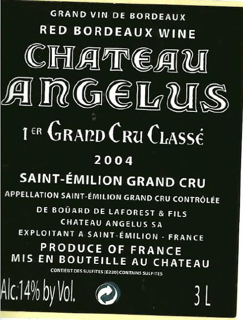 Chateau Angelus 1er Grand Cru Classe