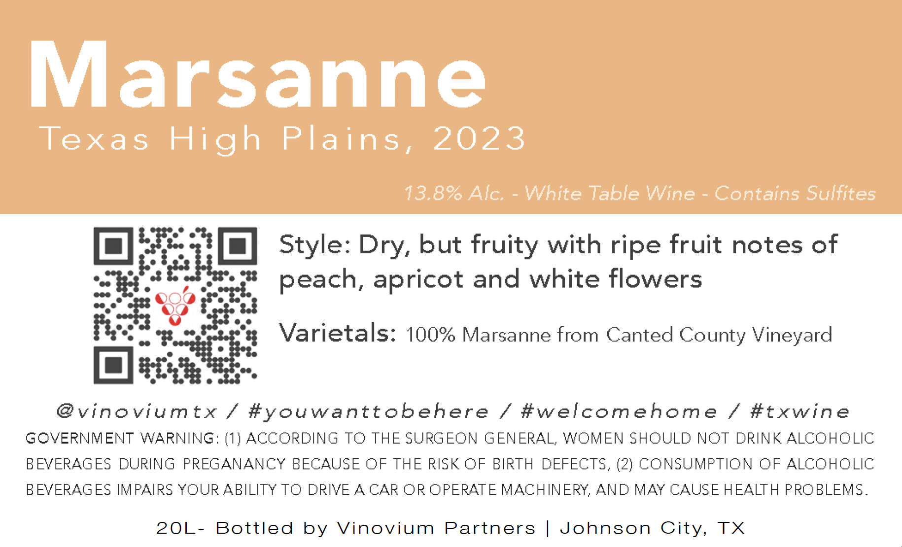 Marsanne Texas High Plains