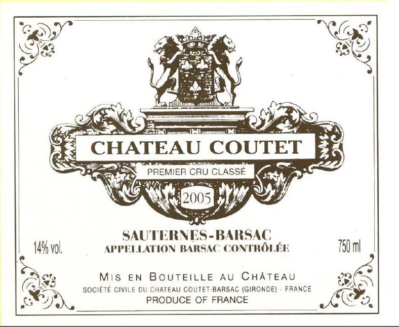 Cheran Premier Cru Classé Sauternes