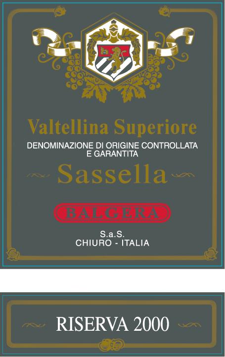 Sassella Riserva
