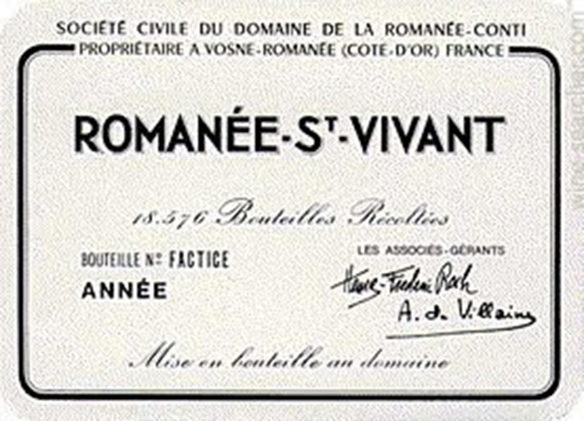 Romanée-St-Vivant