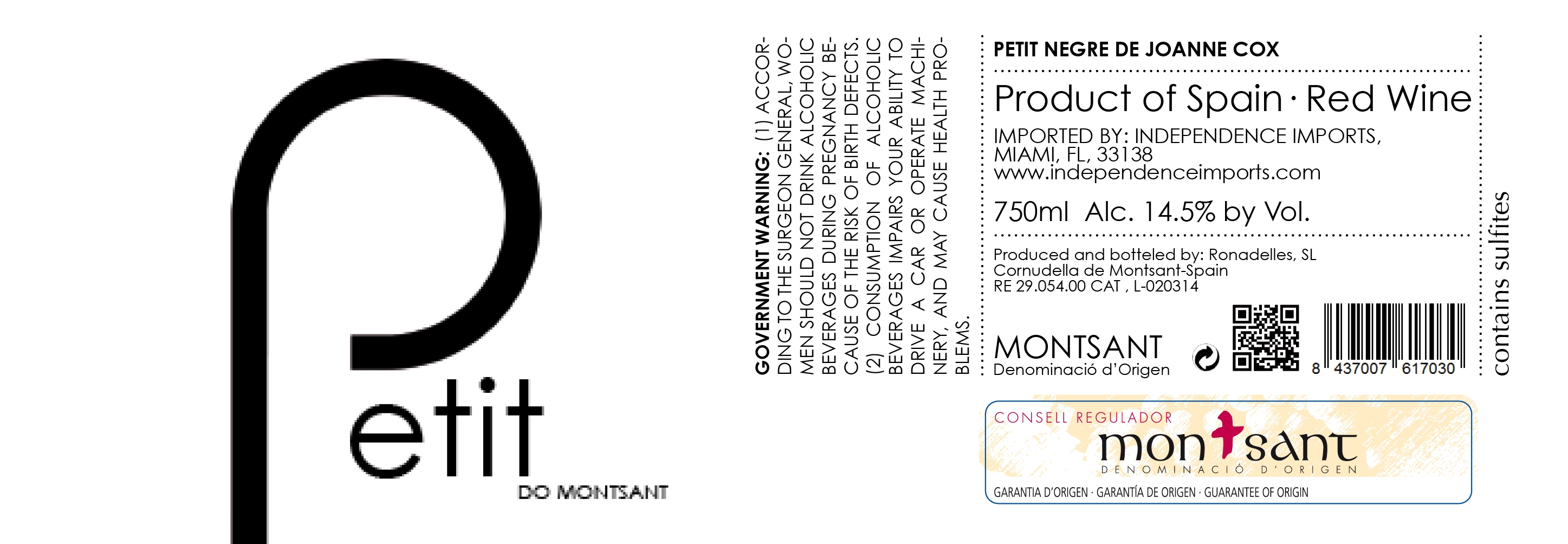 Petit Negre de Joanne Cox