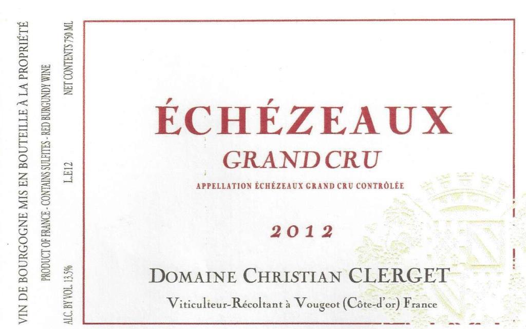 Echezeaux Grand Cru