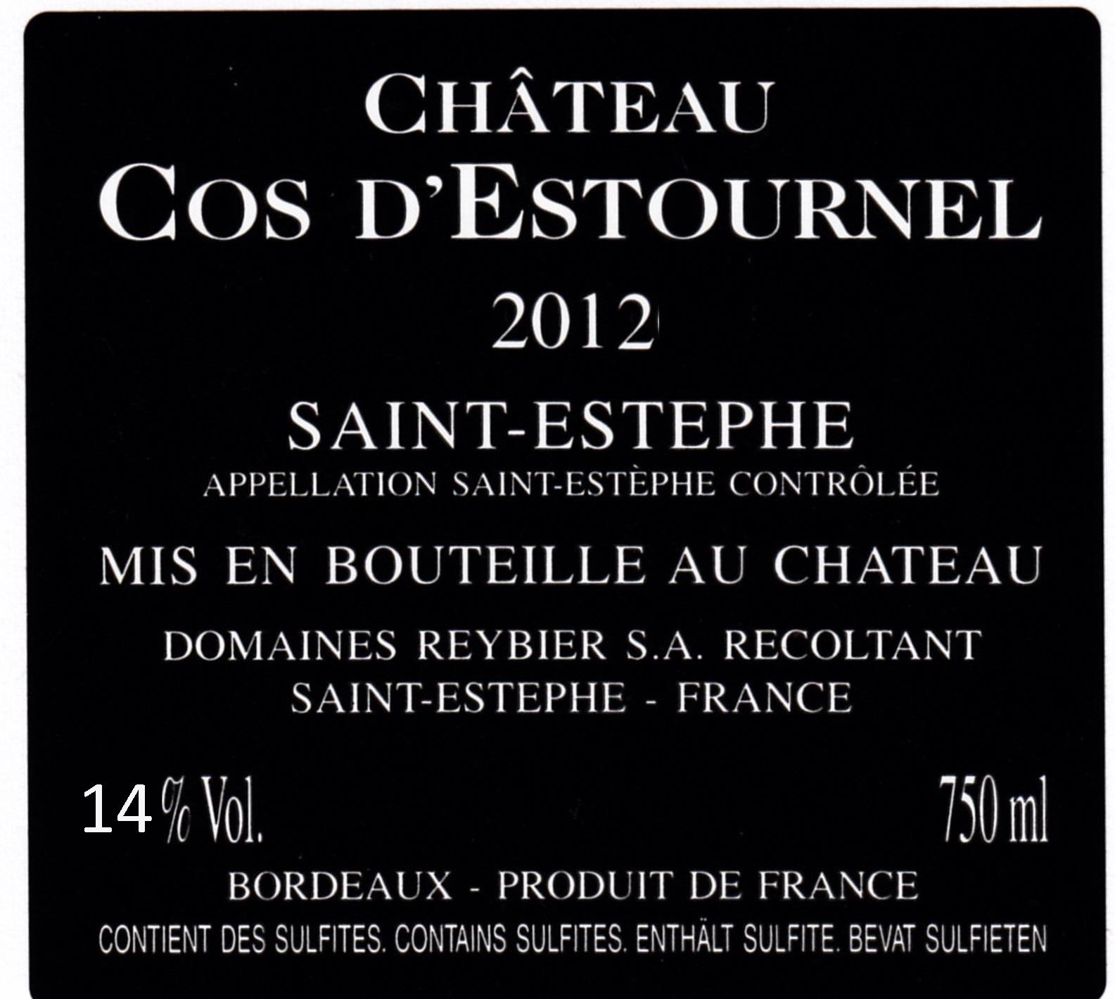 Bouteille Au Chateau