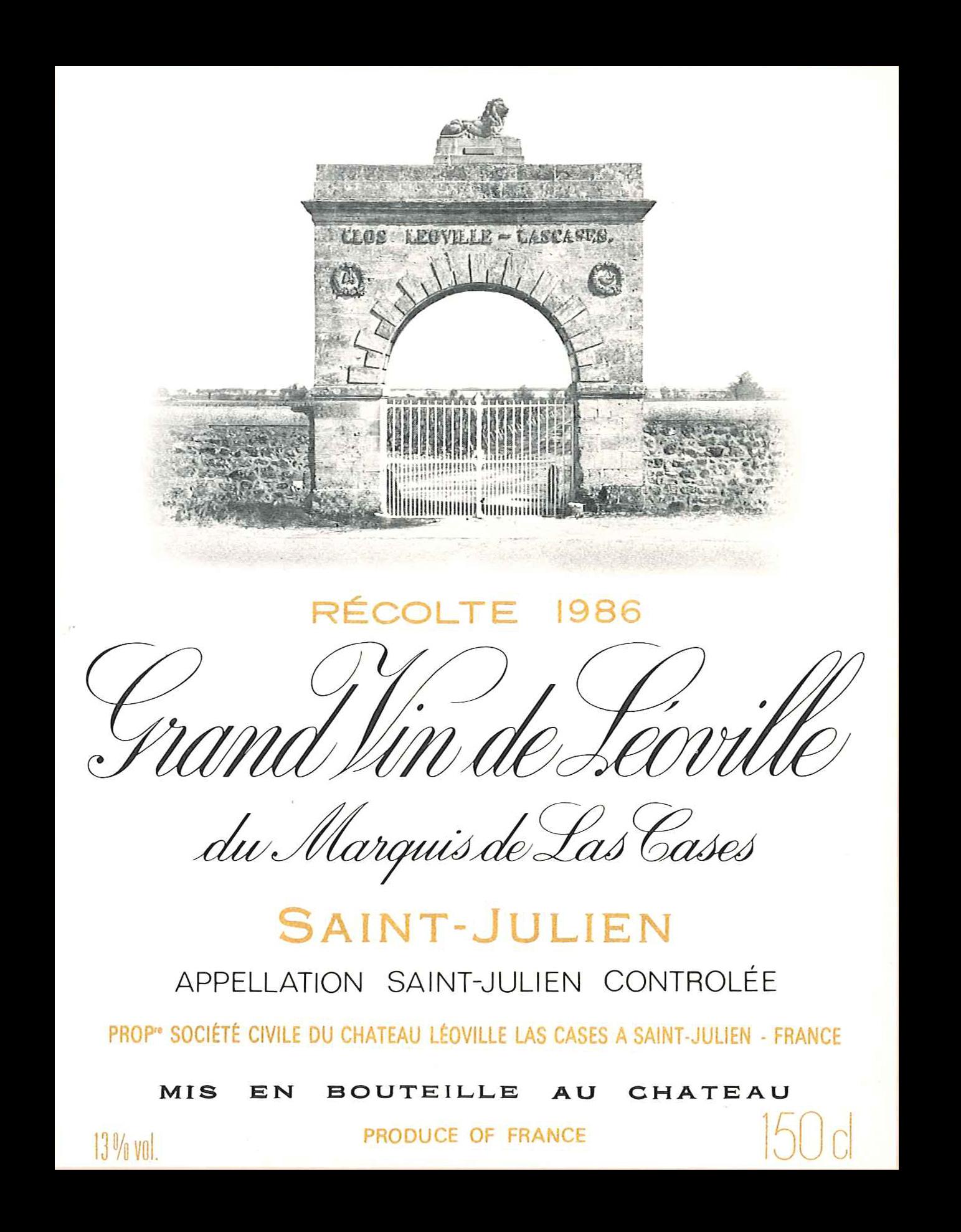 Grand Vin de Leoville du Marquis de Las Cases
