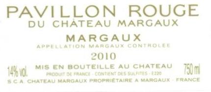 Pavillon Rouge Du Chateau Margaux