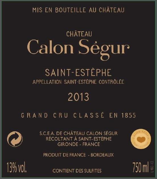 Chateau Calon Segur