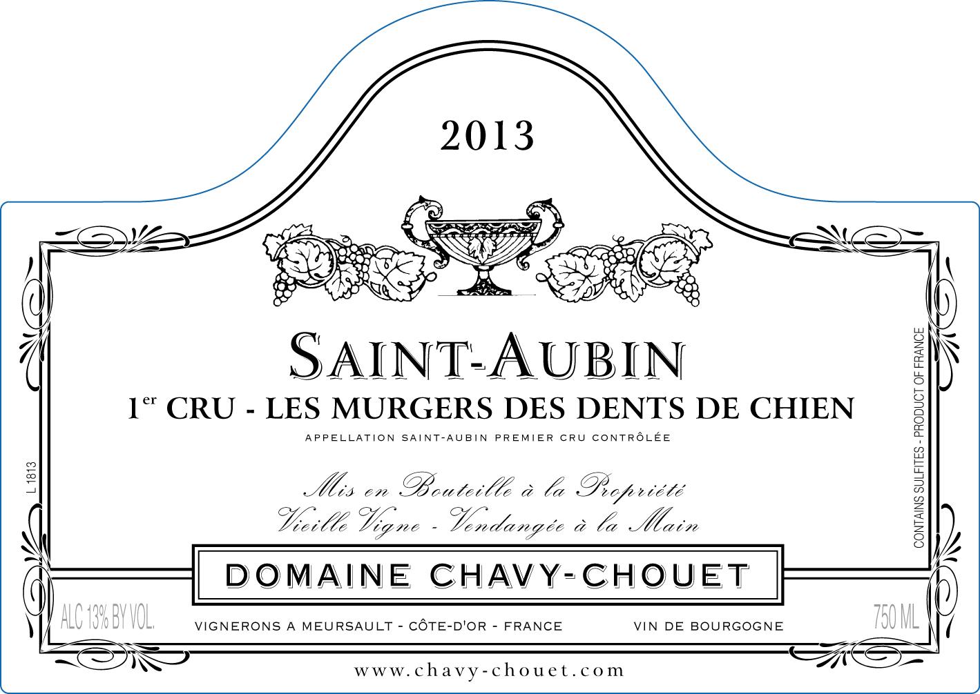 Saint - Aubin 1er Cru Les Murgers Des Dents De Chien