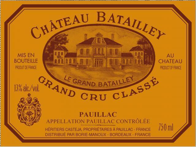 Chateau Batailley Pauillac