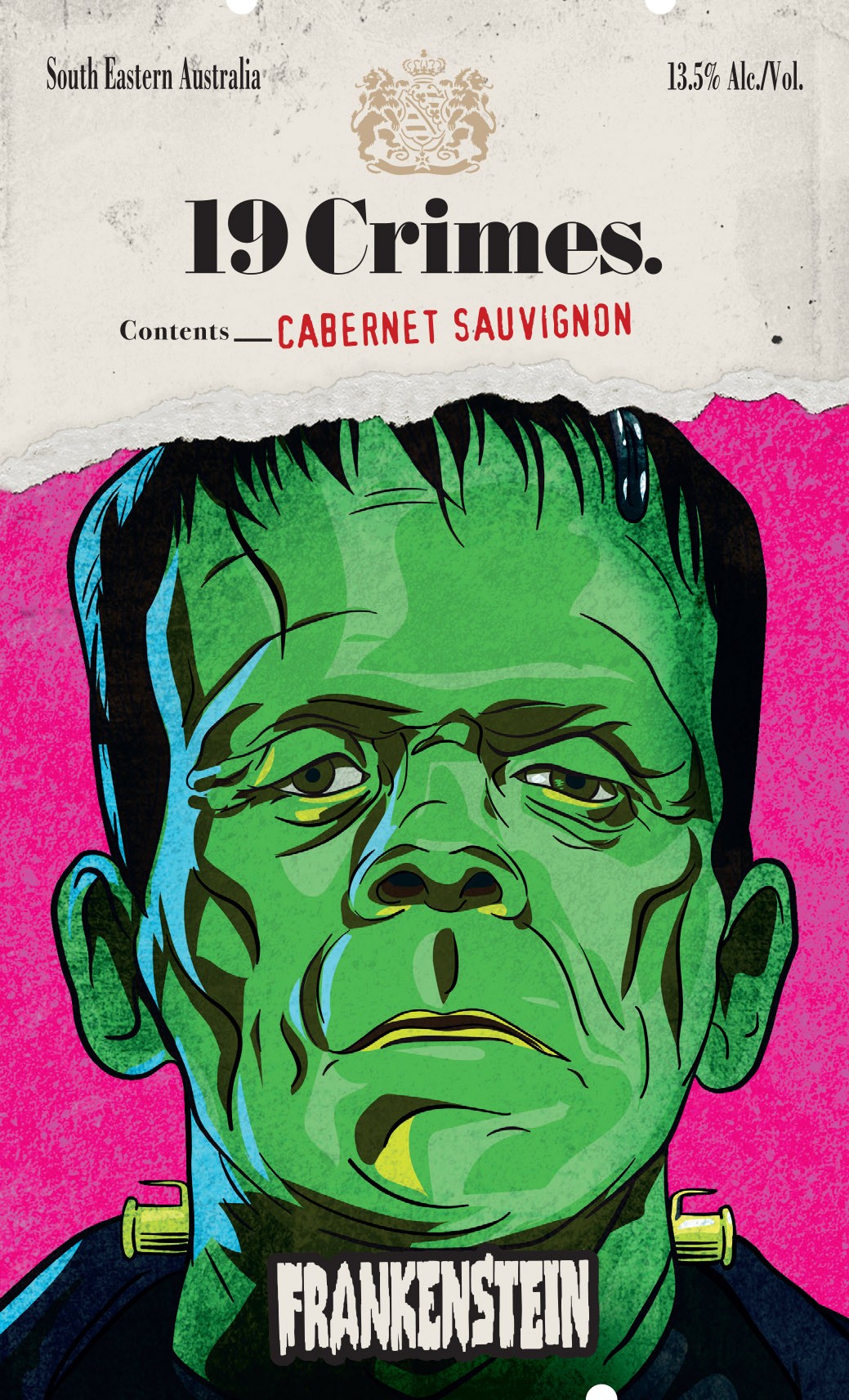 19 Crimes Cabernet Sauvignon Frankenstein