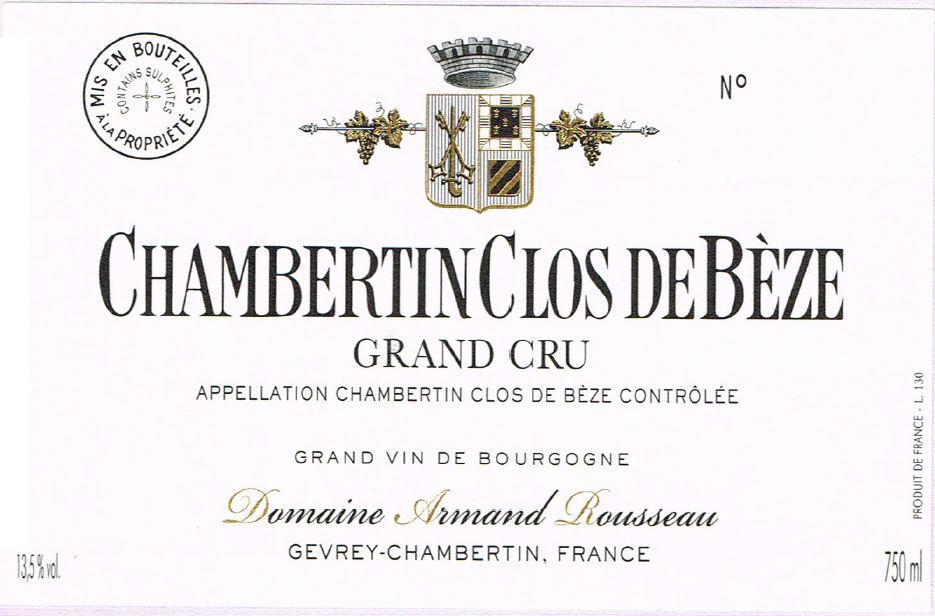 Chambertin Clos de Bèze