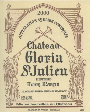 Château Gloria Sjulien Héritiers