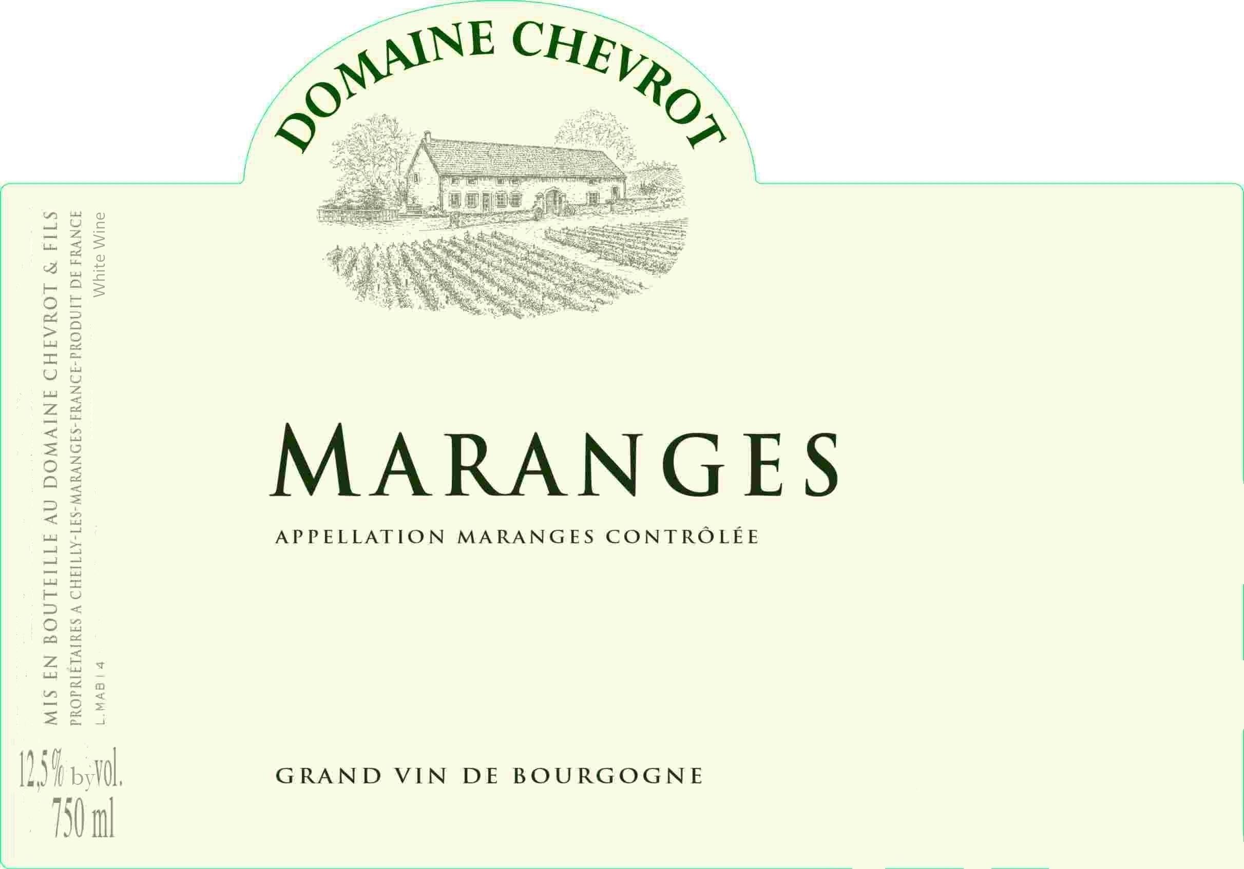 100 Grand Vin De Bourgogne Maranges