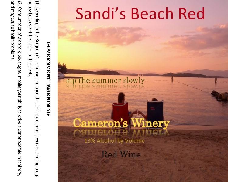 Sandi's Beach Red
