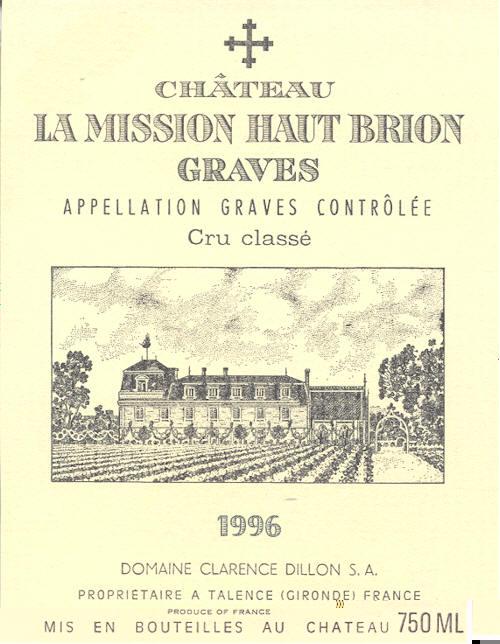 Chateau La Mission Haut Brion