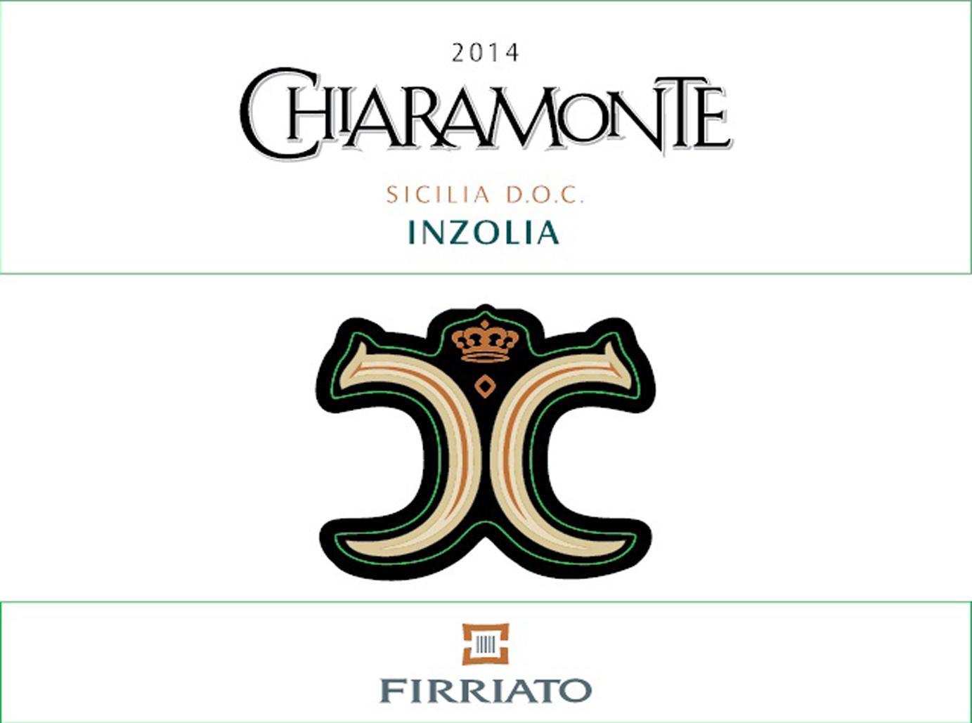 Inzolia Sicilia D.O.C. Firriato 5 ℃ Chiaramonte