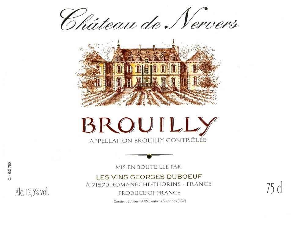 Brouilly Château De Nervers