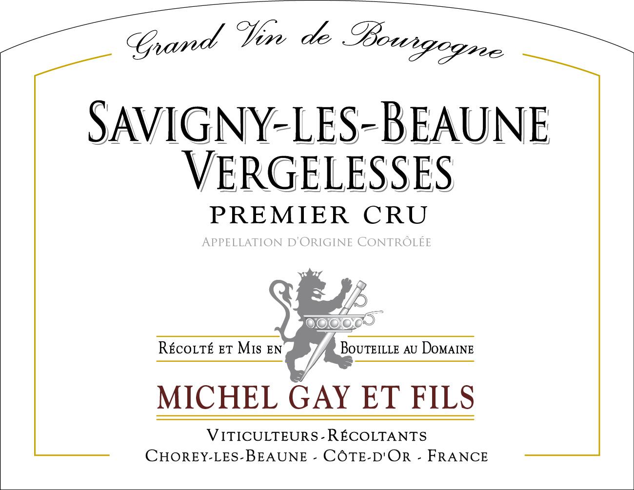 Vergelesses Premier Cru