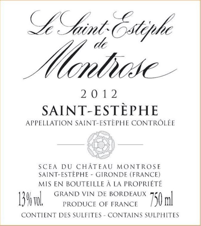 Le Saint - Estèphe Montrose