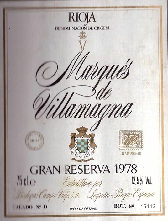 Marques De Villamagna