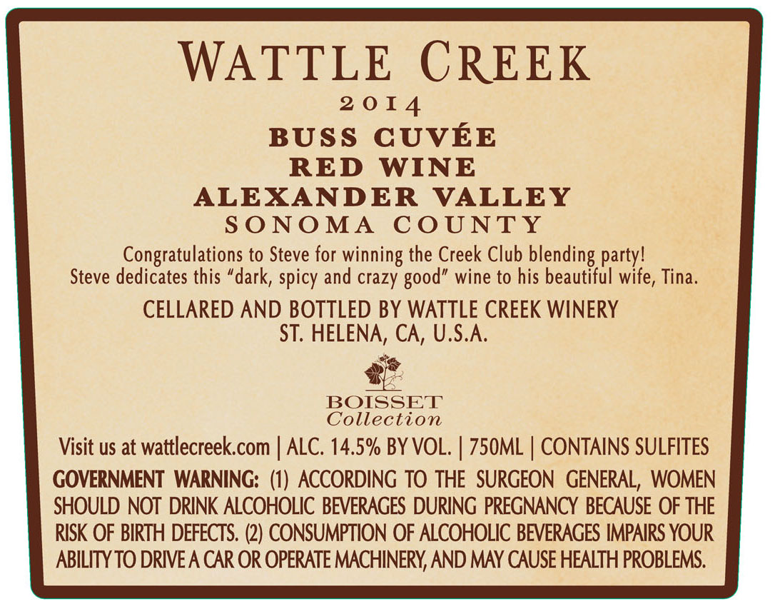 Buss Cuvee