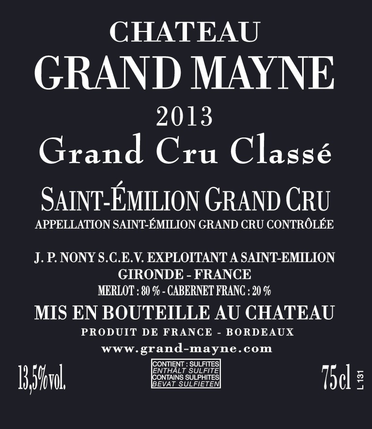 Grand Cru Classé