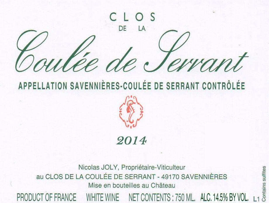 Clos De La Coulee De Serrant