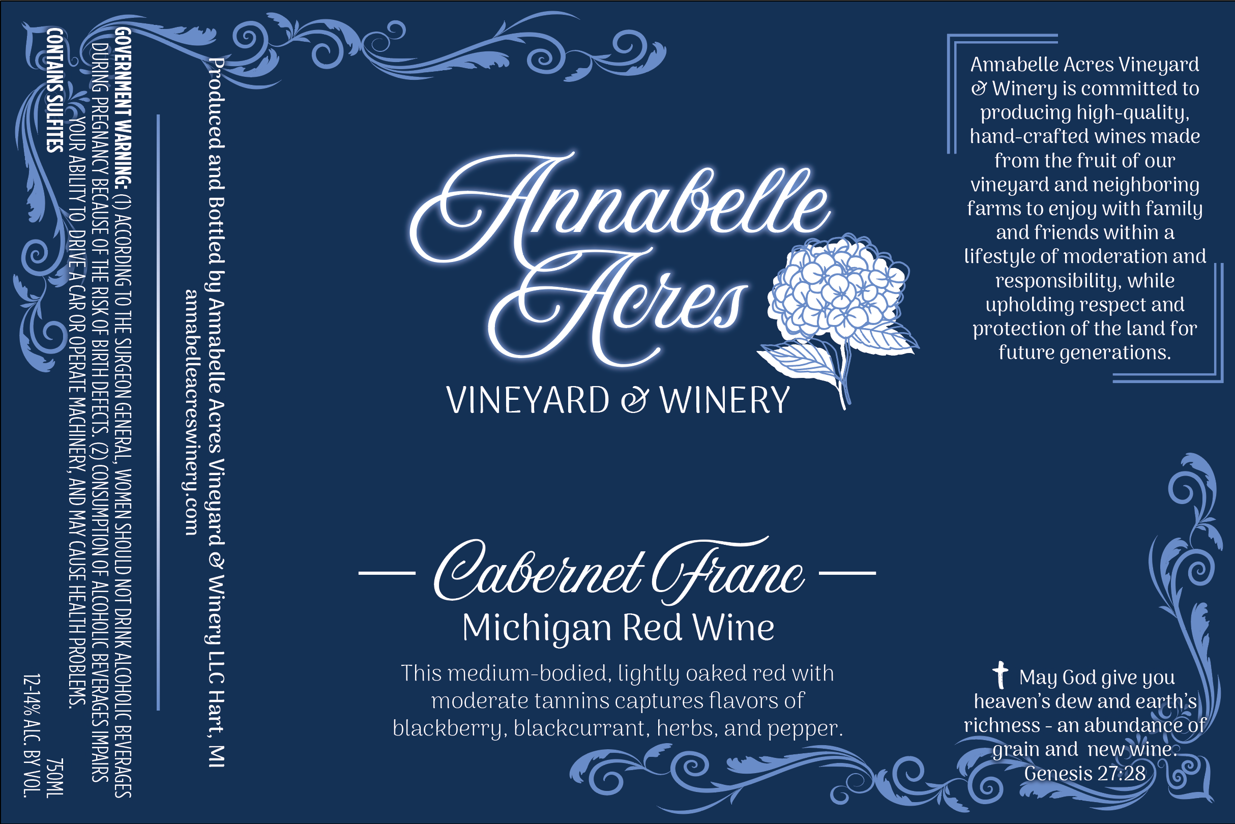 Cabernet Franc Michigan Red Wine