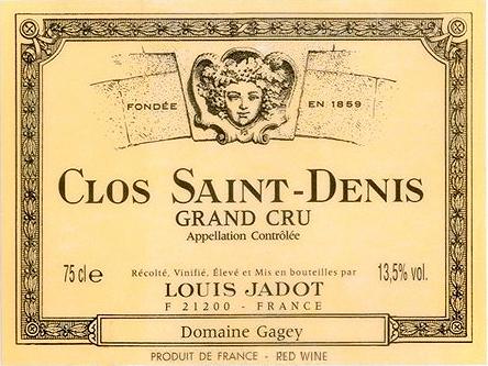 Clos Saint - Denis Grand Cru